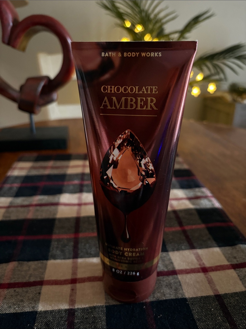 Nwt 8 Oz bottle of Chocolate Amber Body Cream from B&B. FINAL SALE PRICE !!!